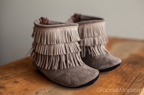 baby moccasin boots