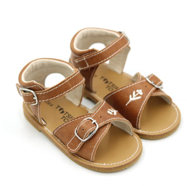 Tan - Maple Sandals (Hard Sole)