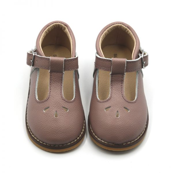 Vintage Pink - Sienna T-Bars (Hard Sole) - Image 2