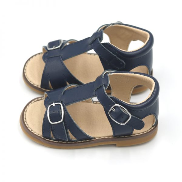 Navy - Remy Sandals (Hard Sole) - Image 2