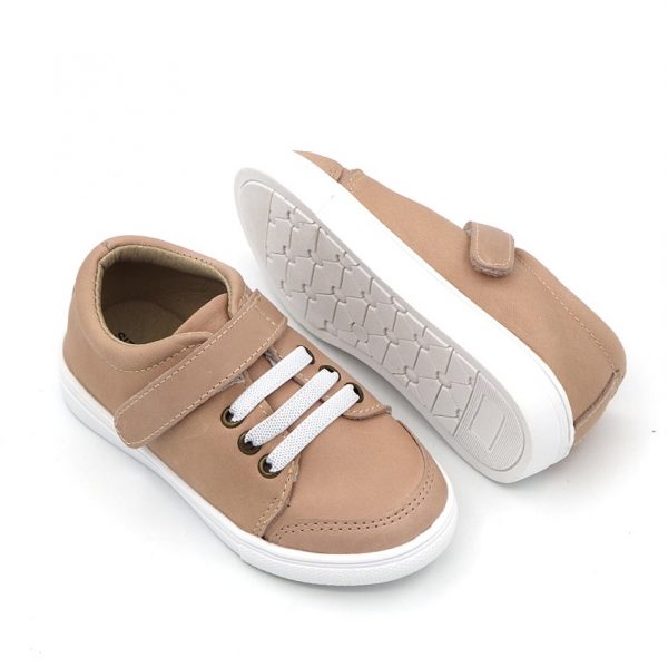 Blush Waxed Leather - Emery Sneakers - Image 2