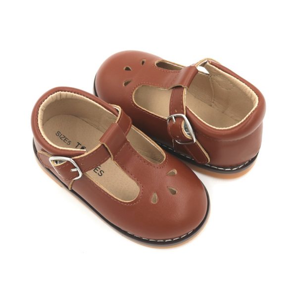 Chestnut - Sienna T-Bars (Hard Sole) - Image 2