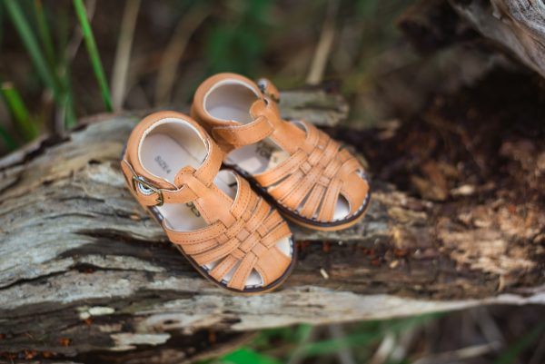 Tan - Ava Sandals (Hard Sole)