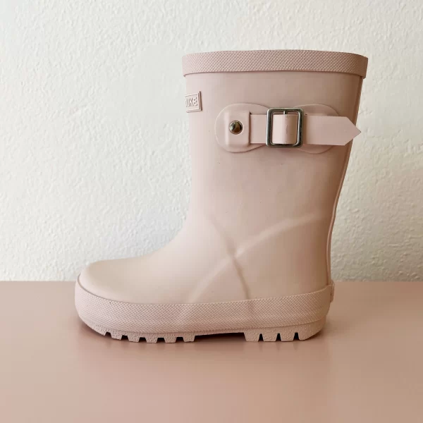 Hubble & Duke Natural Rubber Gumboots / Powder Pink